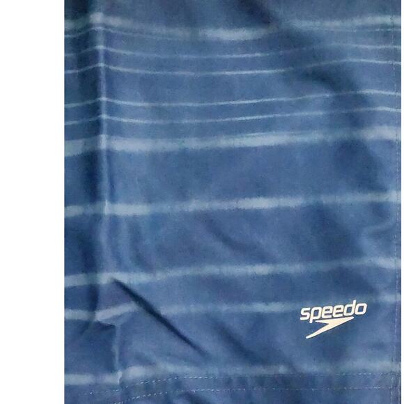 Speedo Swim Trunks Men's Sz XL Colorblock Hawaiian Design Mesh Lined Stretch NWT - Picture 3 of 8